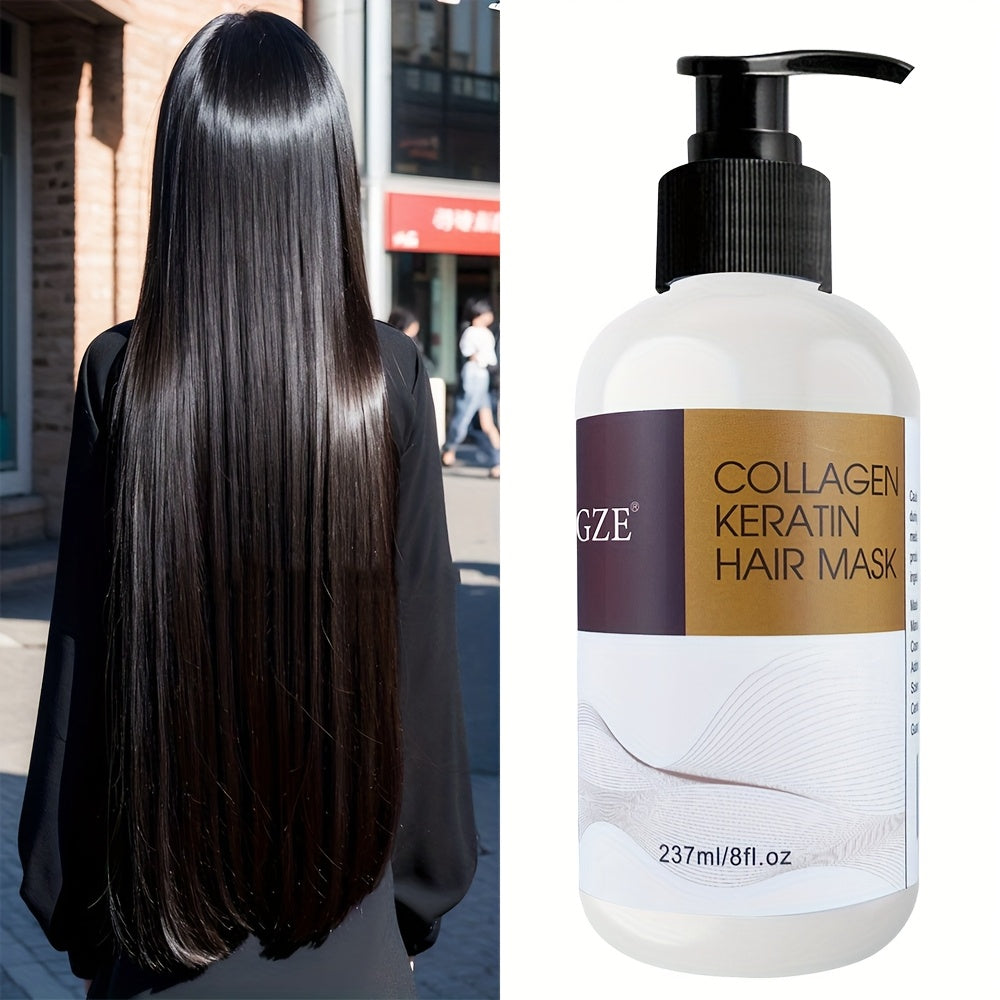 Keratin Hair Mask for Dry Hair with Argan Coconut Shea Butter Deep Conditioning