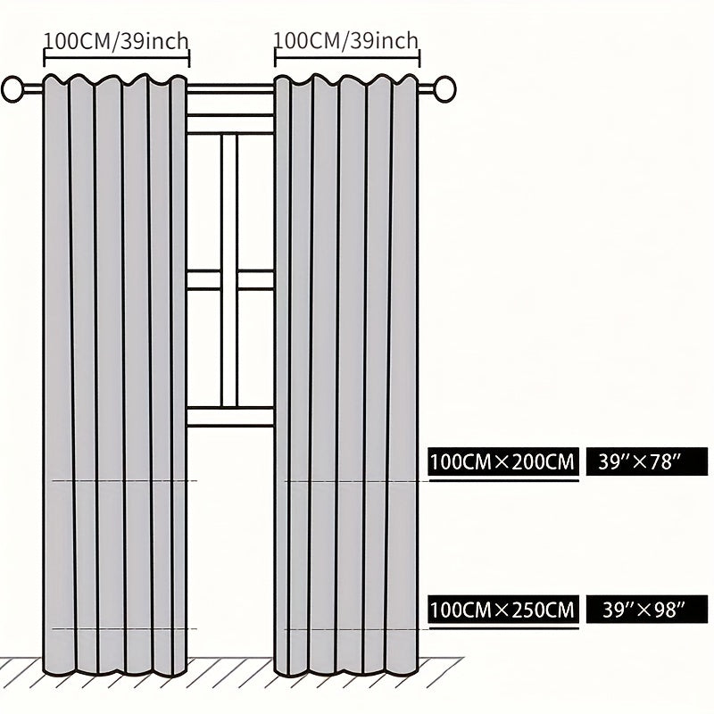 Cortinas retro de jacquard estilo europeo con ondas para dormitorio, sala de estar, oficina y cocina, 1 pieza