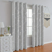 Grey Marble Pattern Curtain for Bedroom Living Room Office Kitchen Modern Classic European Style