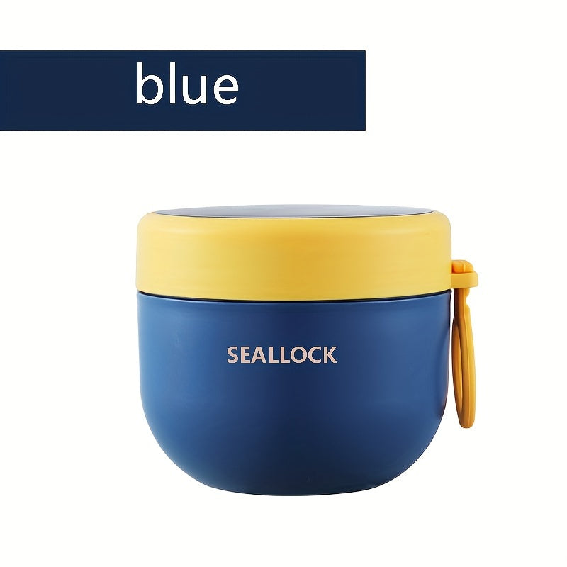 20oz Leak-Proof Plastic Oatmeal and Yogurt Storage Containers with Lids and Spoon