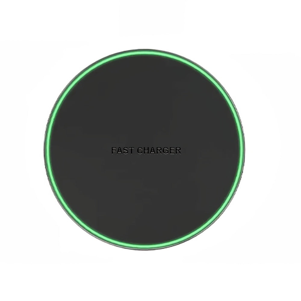 Wireless Charging Pad with USB-C and LED Indicator 15W Mobile Phone Charger