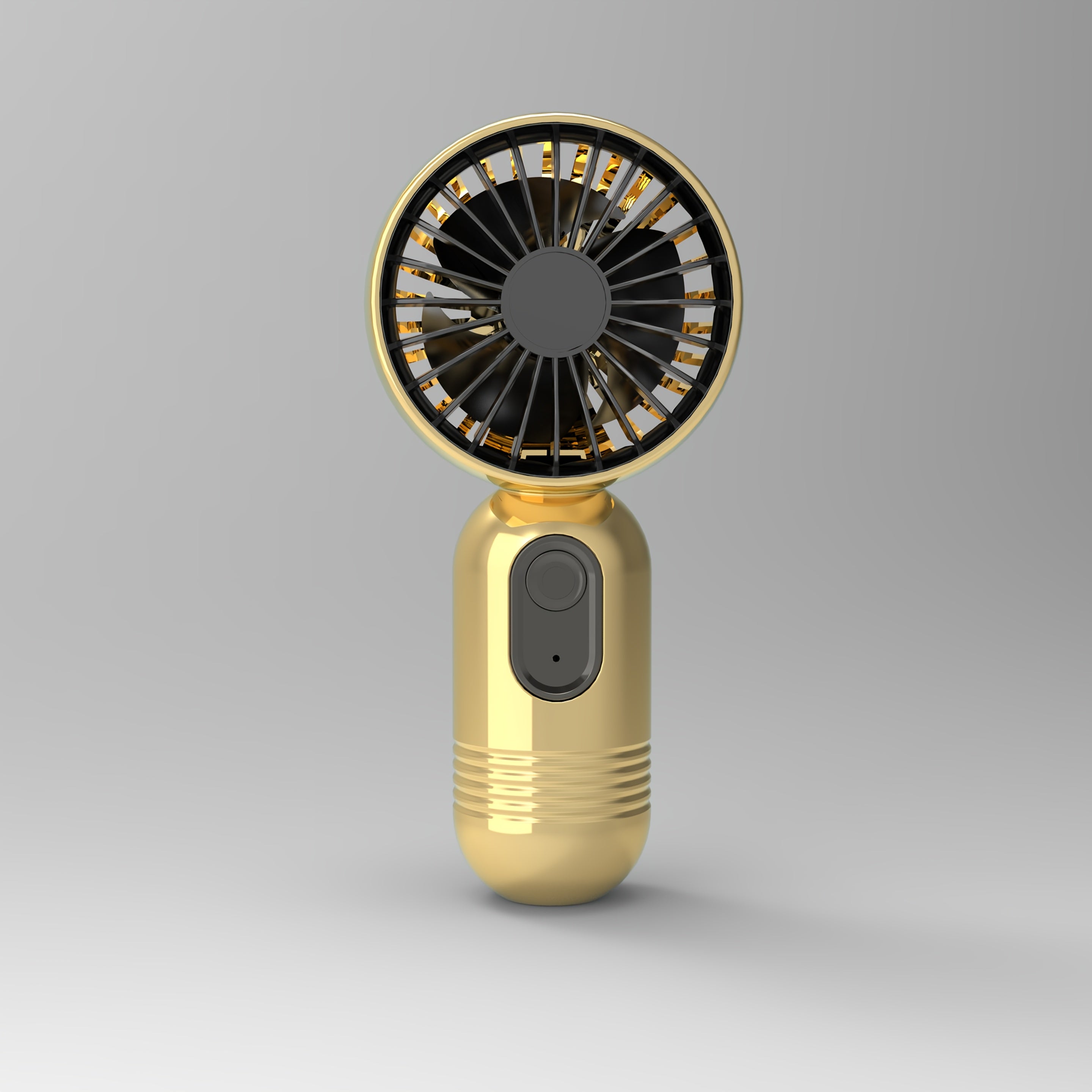 Portable Mini Fan with 3-Speed Settings USB Rechargeable Handheld Fan for Travel and Personal Use