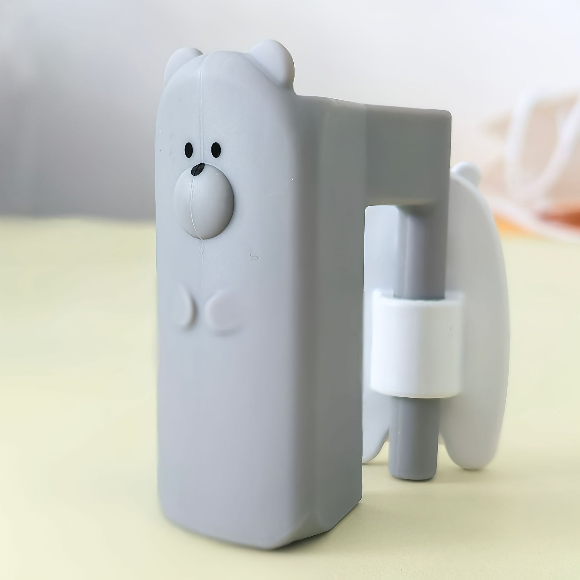 Child Safety Door Stopper BPA-Free Plastic Rotating Anti-Pinch Hinge Lock Assorted Colors