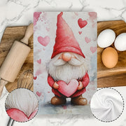 Valentine's Day Gnome oshxona sochiqlari to'plami 2, 40x60cm, singdiruvchi, qirg'oq uslubi