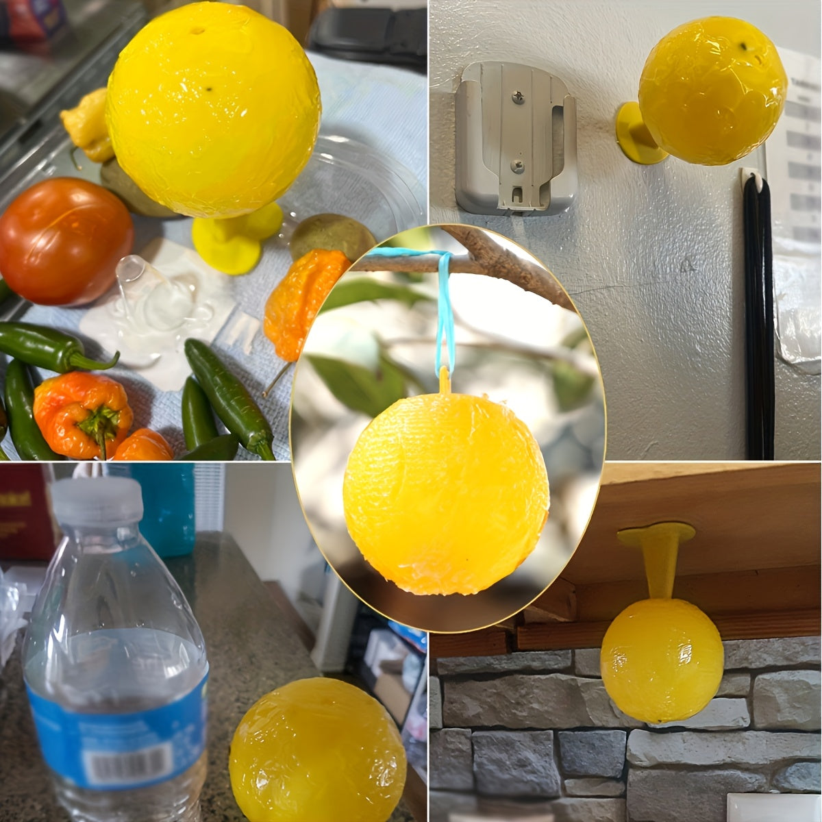 Multifunctional Fruit Fly Catching Ball, Heat-Resistant Pest Control Tool