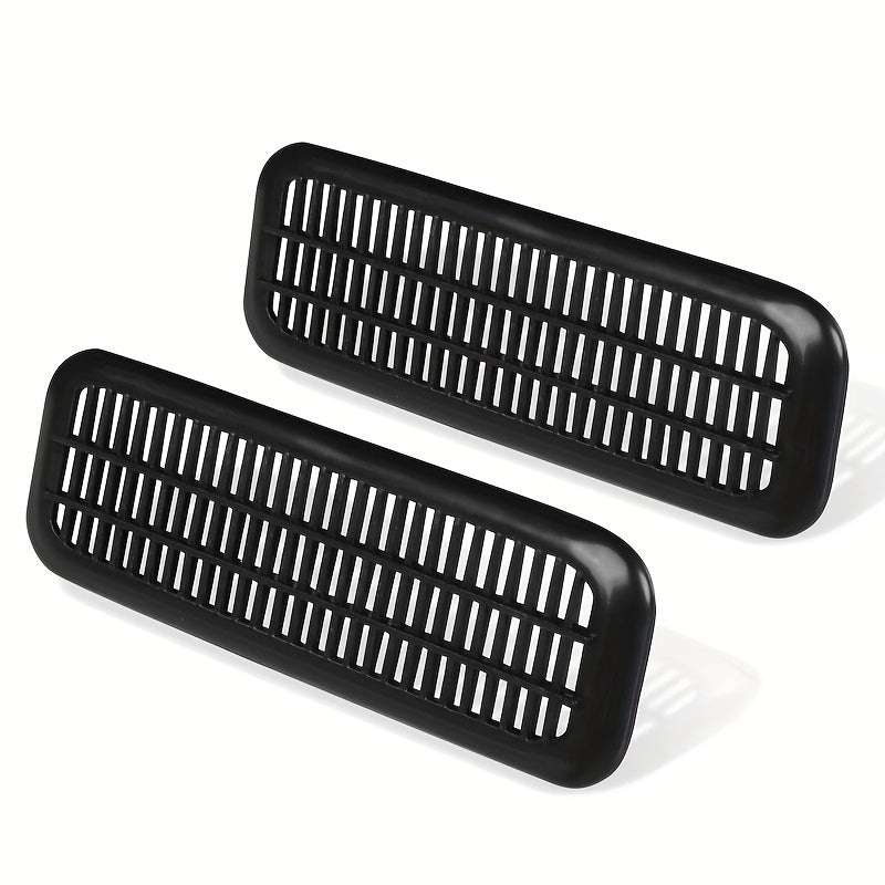 Seat Under Vent Protection Shield Scratch-Resistant ABS Vent Guard for Airflow
