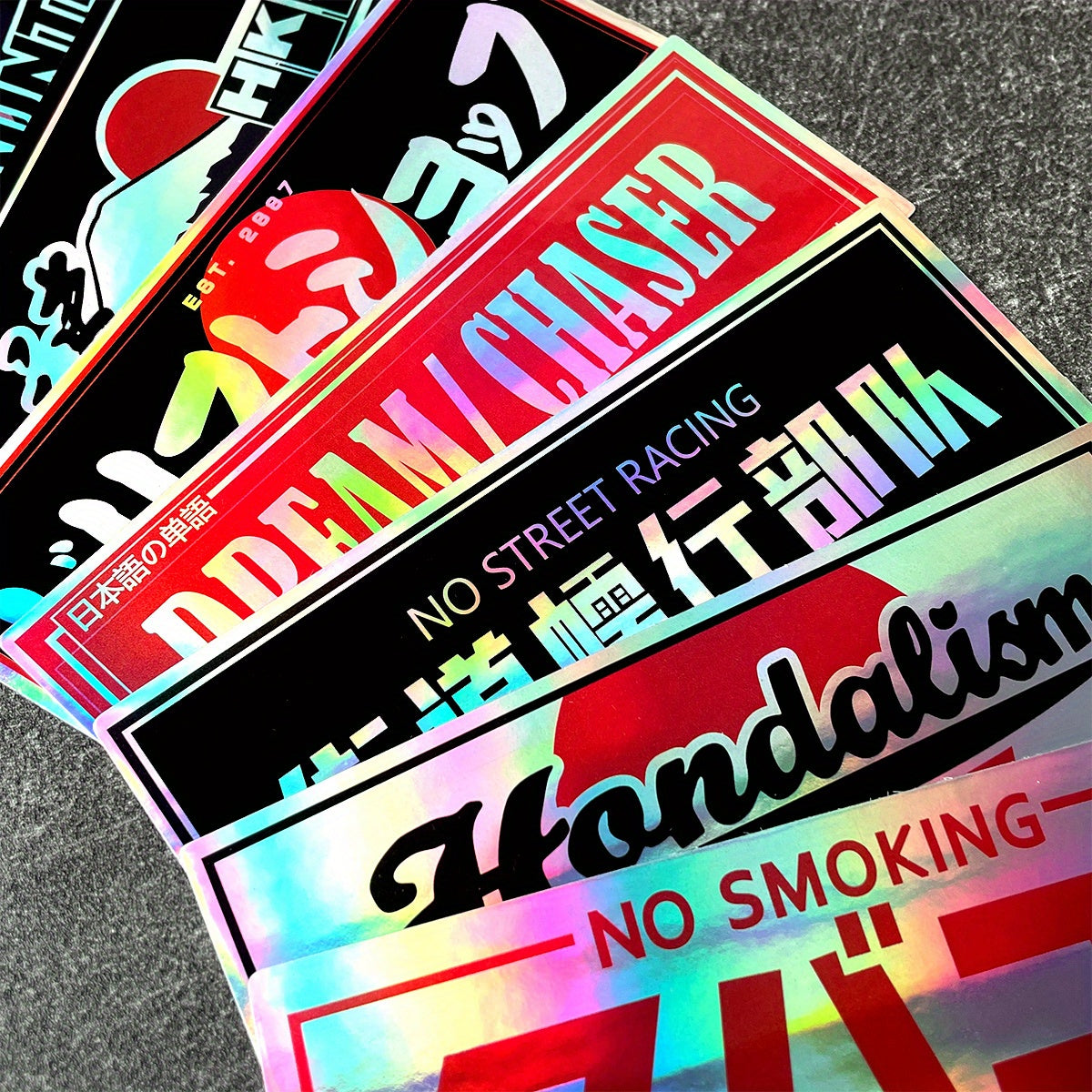 24 шт. отражающих водонепроницаемых наклеек из ПВХ для автомобиля и мотоцикла