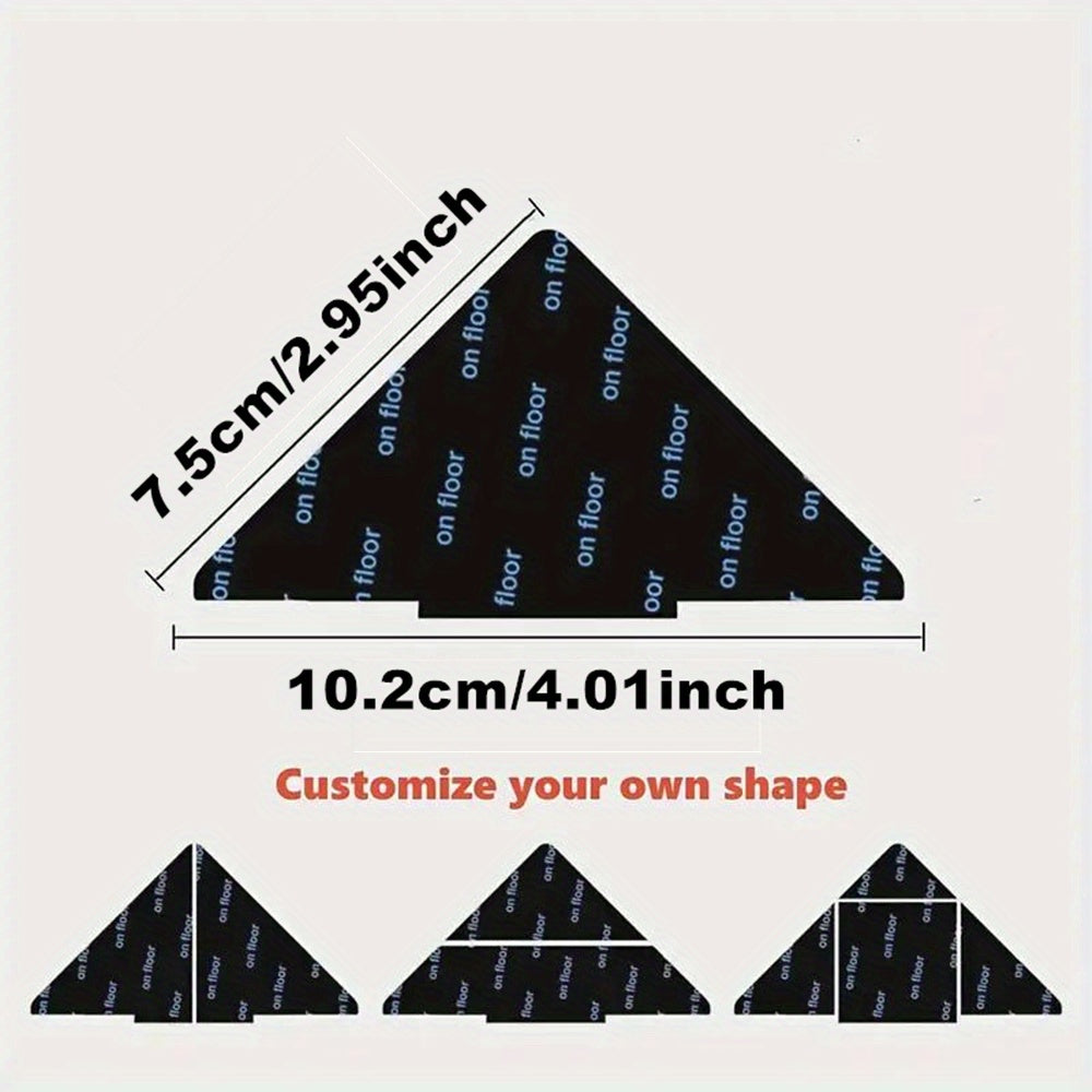 Carpet Non-slip Stickers Set of 6 14 28 Washable Anti Curling Rug Tape Pads