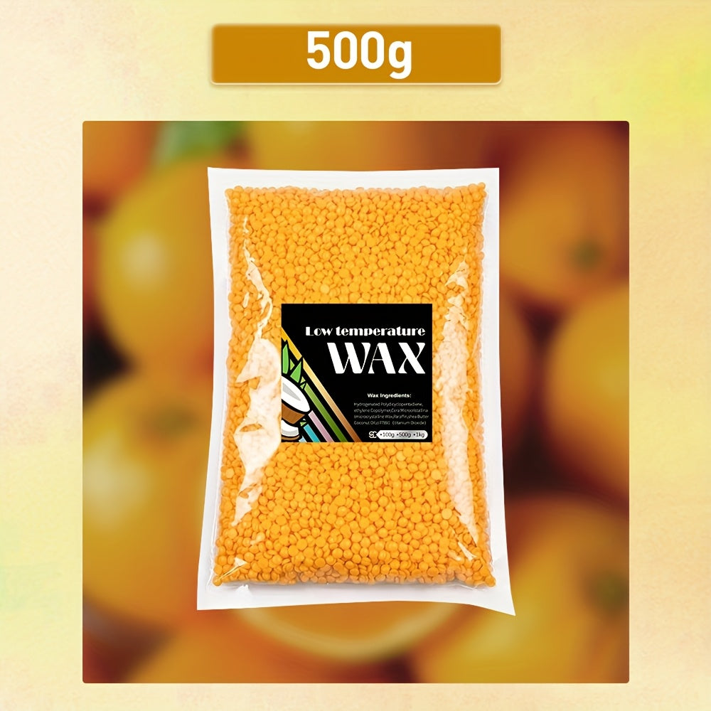 Perlas de cera dura para depilación femenina, perladas, piel sensible