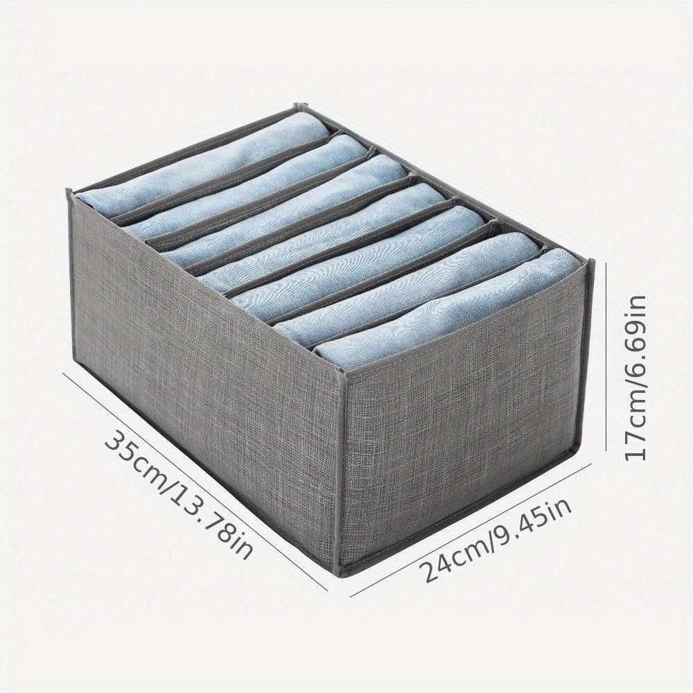 Органайзер для хранения одежды в вашем шкафу, с разделителями для ящиков для носок и нижнего белья.