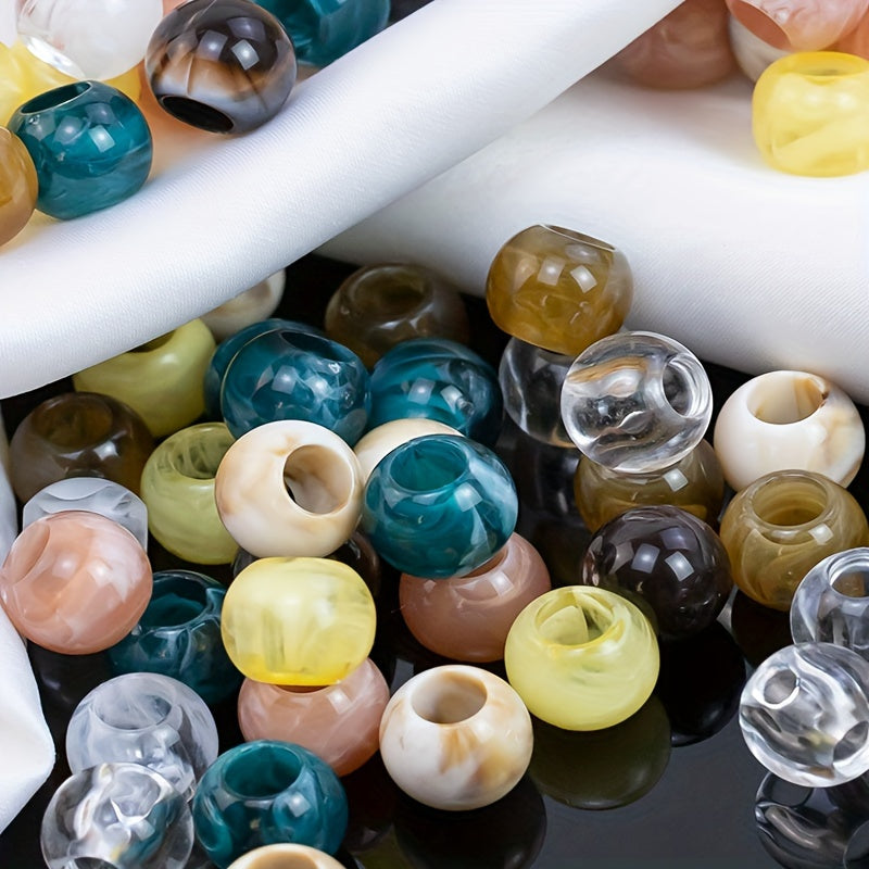 Set of 24 Vintage Resin Buttons Large Holes for Clothing Crafts Sewing Beading