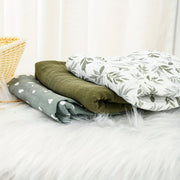 Juego de 3 mantas de muselina para bebé, acolchados ligeros y transpirables para verano en varios colores