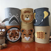 Cartoon Animal Laundry Hamper Large Foldable Storage Bin for Kids Toys and Nursery Clothes