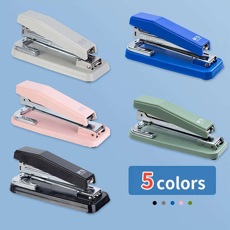 M&G Deluxe aylanuvchi stol stapleri, 50 varaq sig‘imiga ega - Uy ofisi va talabalar uchun ideal - Ko‘p funksiyali, foydalanish uchun oson va mustahkam.