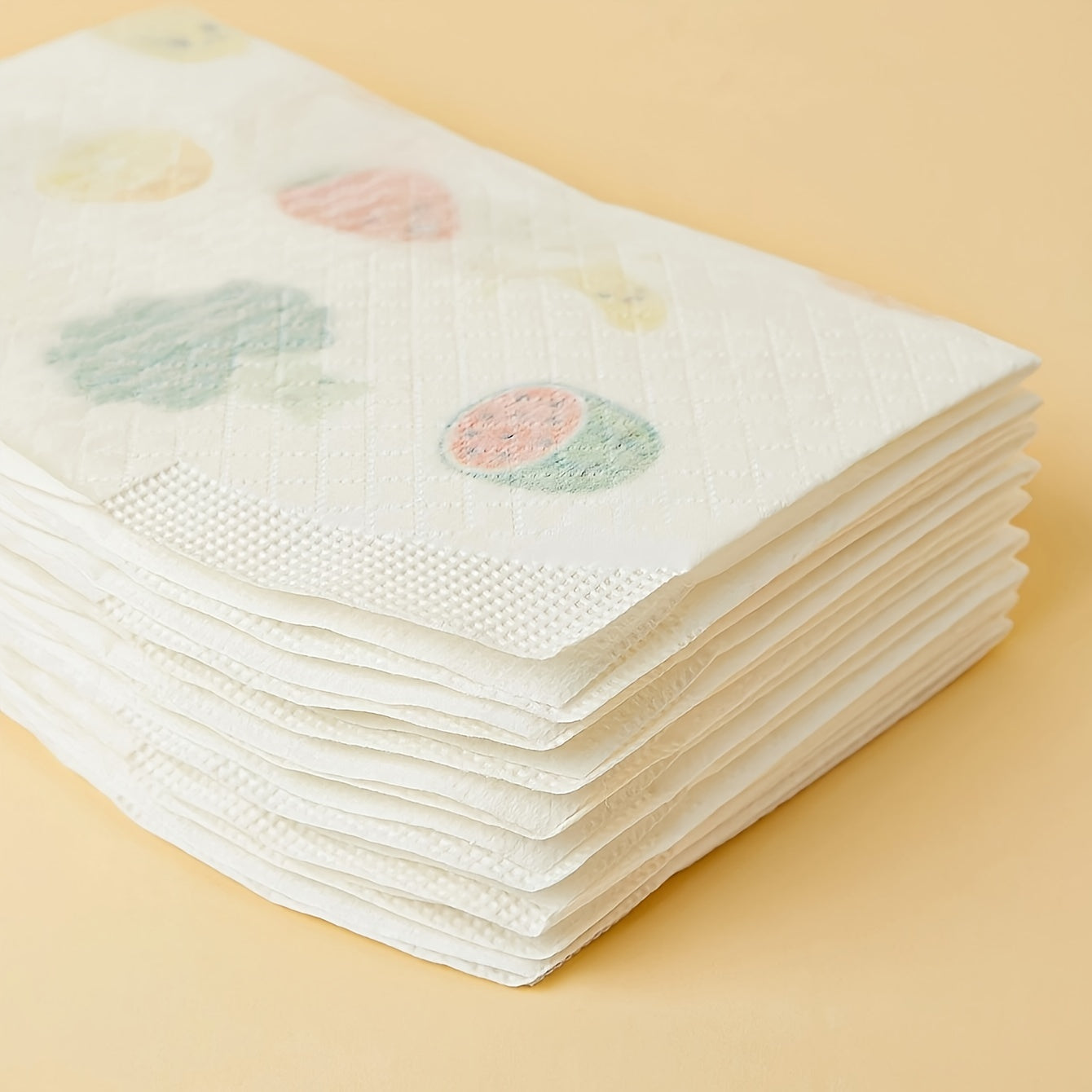 Set of 10 Waterproof Disposable Baby Bibs for Travel and Feeding