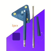 360 Degree Rotating Triangle Mop for Floor Wall Glass Cleaning