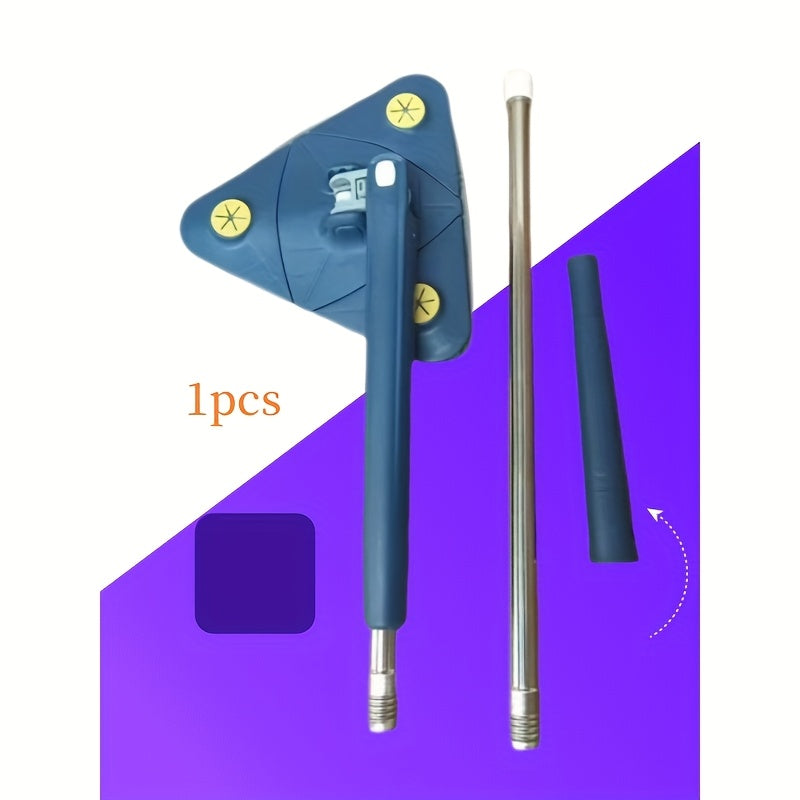 360 Degree Rotating Triangle Mop for Floor Wall Glass Cleaning