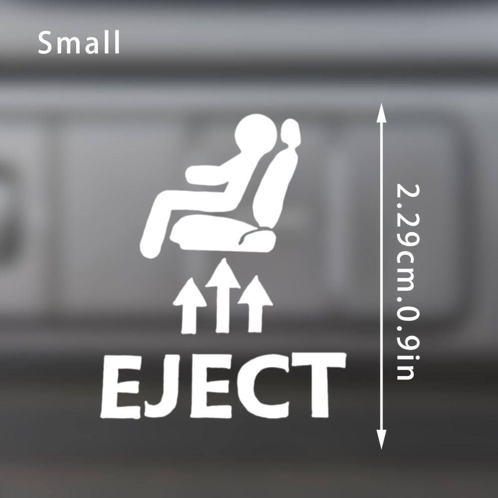 Transport vositasi paneli ejector o‘rindiq tugmasi stiker, bardoshli qog‘oz, avtomobil ichki aksessuari