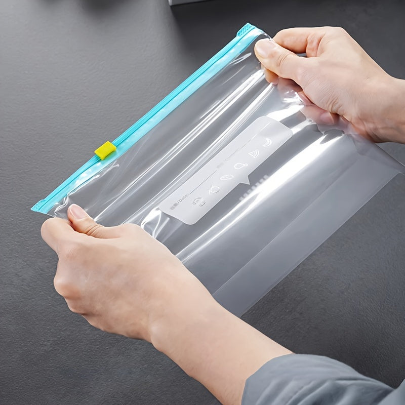 Food Storage Bags Set 45 Ziplock Reusable Fresh Fruit Vegetable Meat