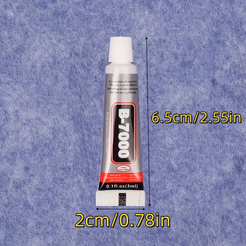 Multipurpose Adhesive Glue 4pcs Strong Bond for Jewelry Crafting and DIY Repairs Compatible with Plastic Metal Glass Ceramics