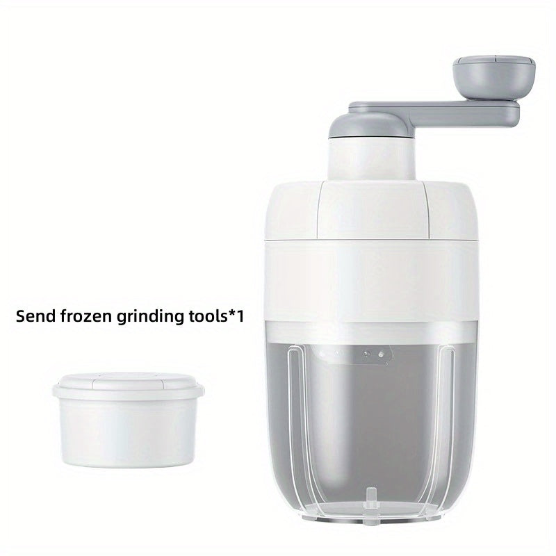 Rallador de hielo de acero inoxidable para dulces caseros, helados, cócteles, fácil de usar