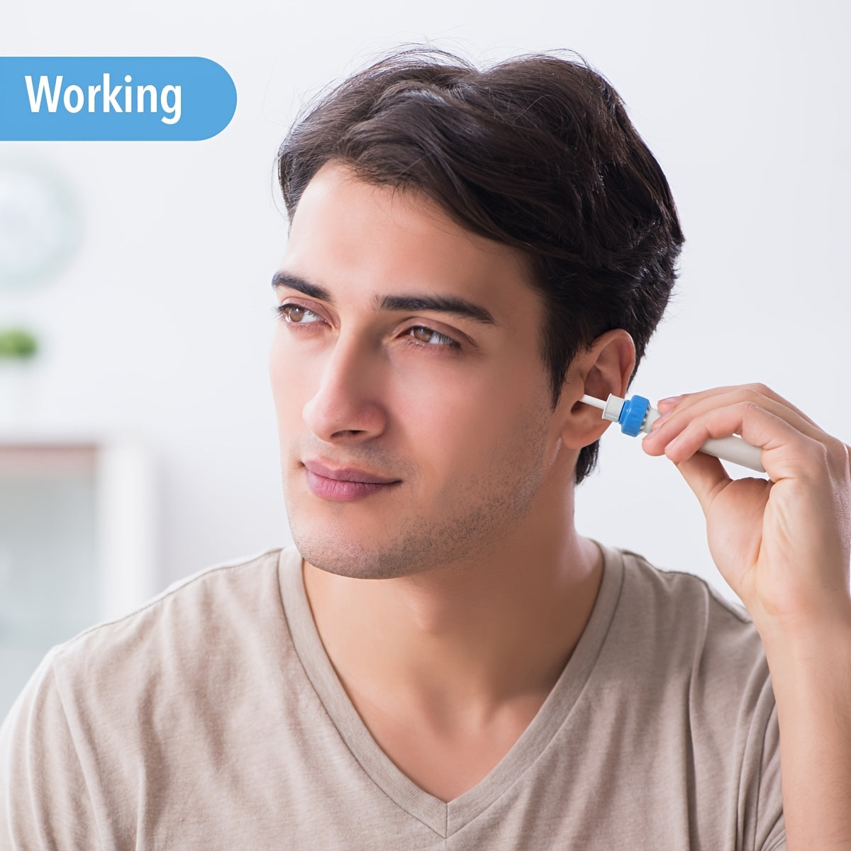 Electric Ear Cleaner Wax Remover Painless Safe Ear Cleaning Device