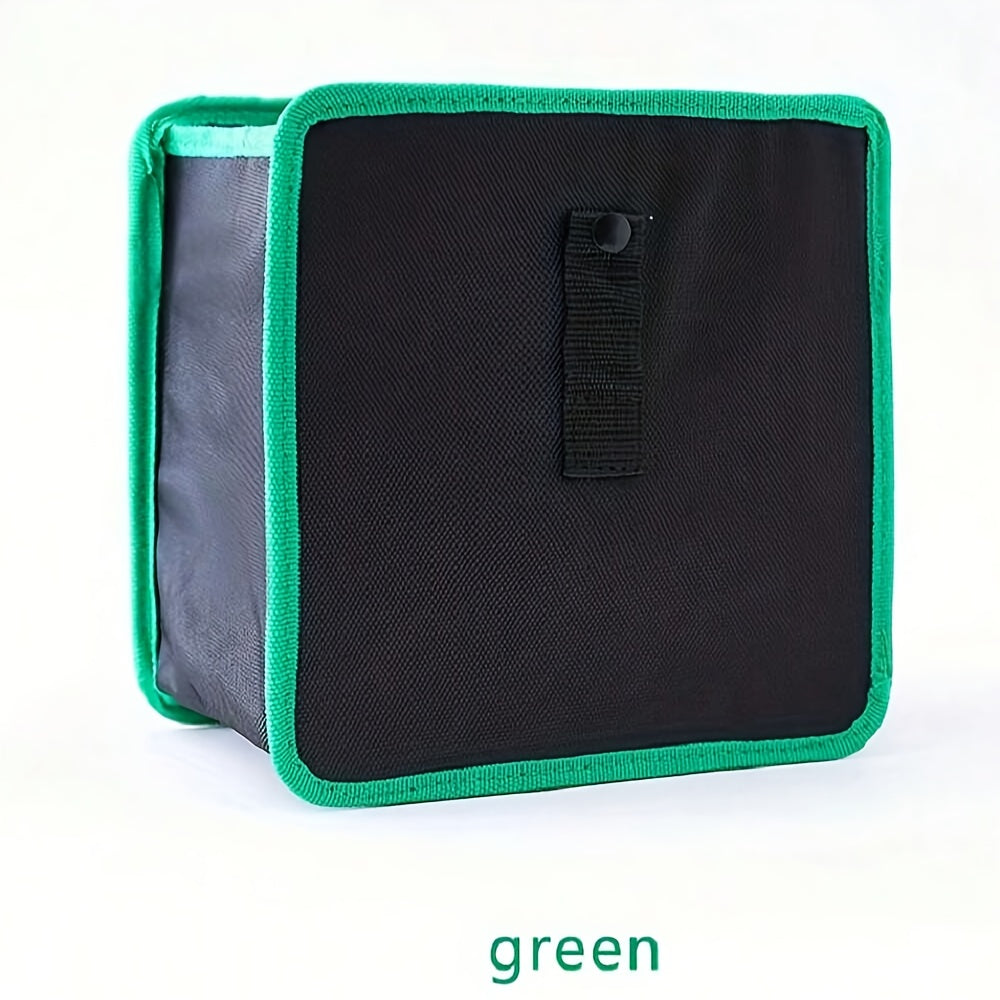 Cubo de basura impermeable para coche, organizador colgante, negro, 7.57L