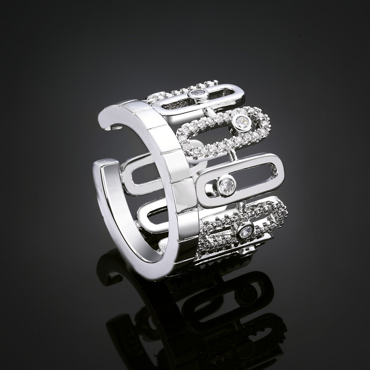 Ayollar uchun nafis to'y zargarlik to'plami - Platin qoplangan mis, zirkoniya mozaikasi bilan, CZ marjon va bilaguzukni o'z ichiga oladi - Ramazon bayramlari kabi maxsus tadbirlar uchun mukammal - Har mavsumda moslashuvchan va ko'p maqsadli