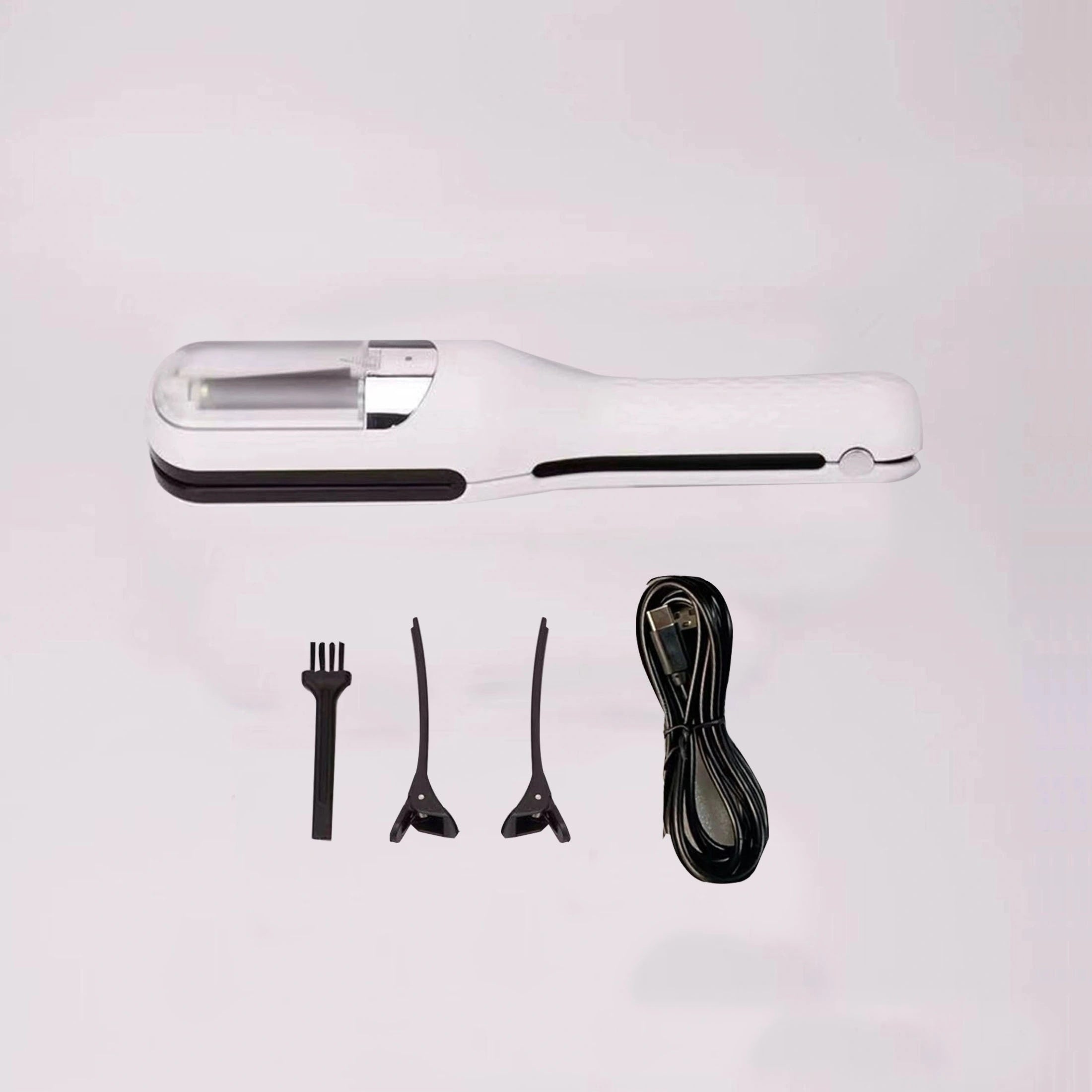 Portable USB Rechargeable Hair Clippers for Split End Repair