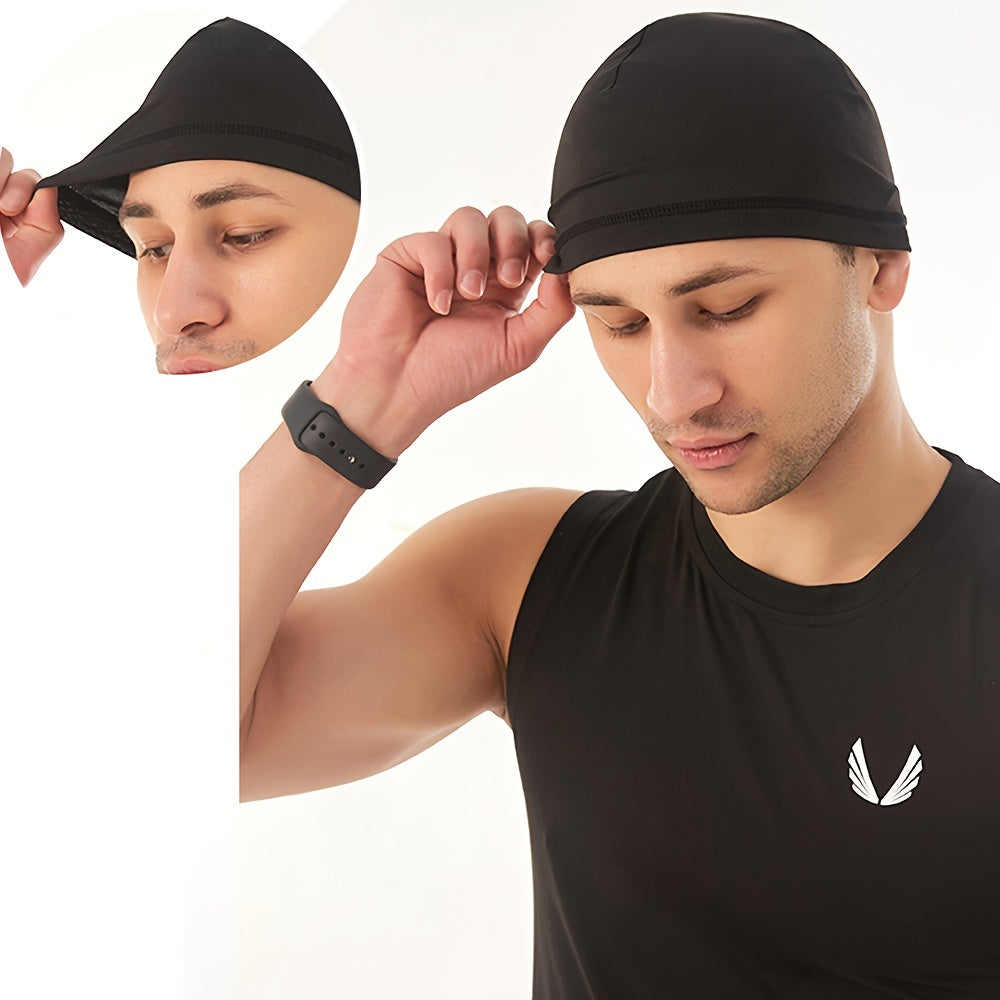 Gorro de verano para hombres, deportivo, suave, transpirable, casco de bicicleta