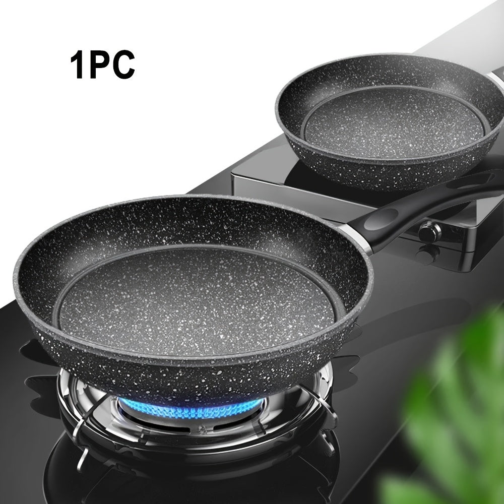 Cast Iron Frying Pans Set with Wooden Spatula for Gas Stoves