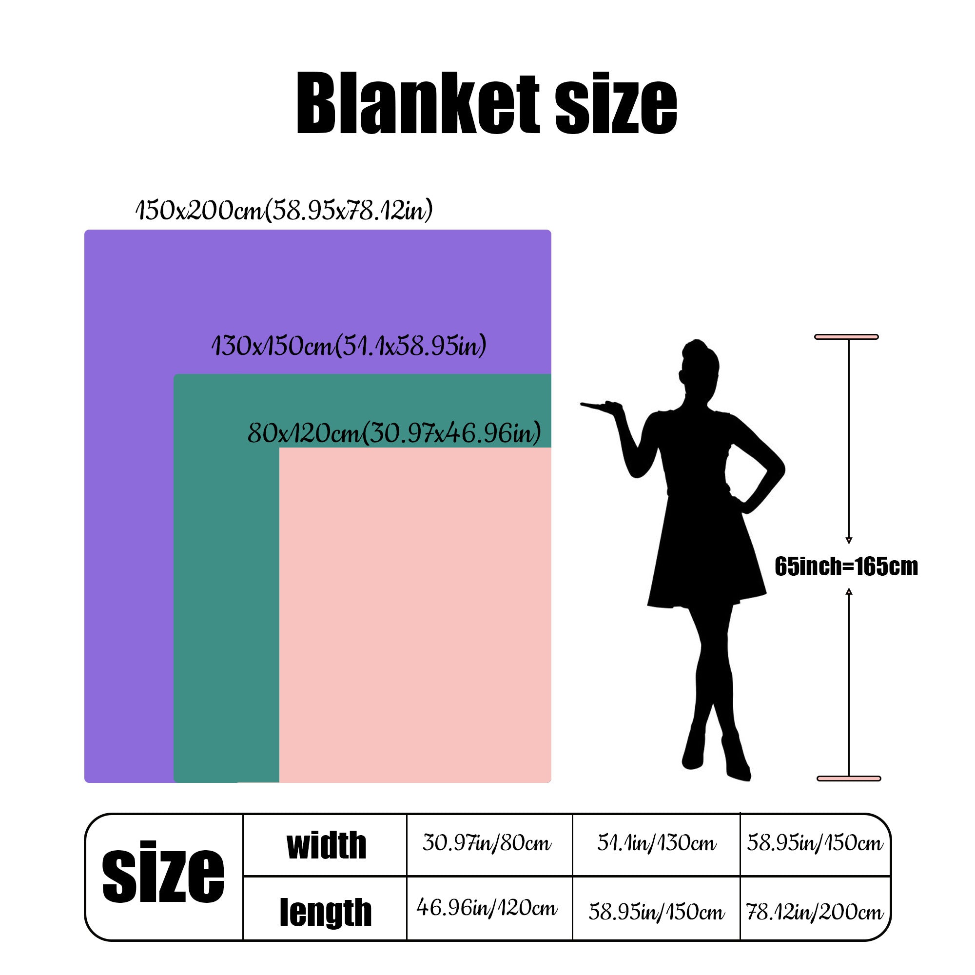 Flannel Blanket for Adults Soft Cozy Throw with Printed Design