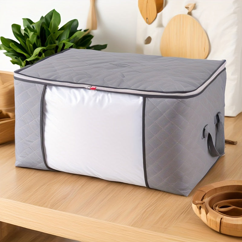 Caja de almacenamiento de tela impermeable de gran capacidad para el hogar, cocina, armario y debajo de la cama