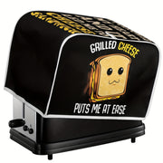 Yumshoq toster qoplami, chiroyli tost naqshli, chang va barmoq izlariga qarshi himoya qiladi, kichik oshxona texnikasi uchun mos, S o'lcham.