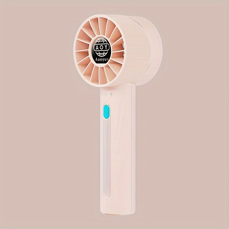 Portable Handheld Fan USB Rechargeable Mini Personal Fan with 4 Speeds