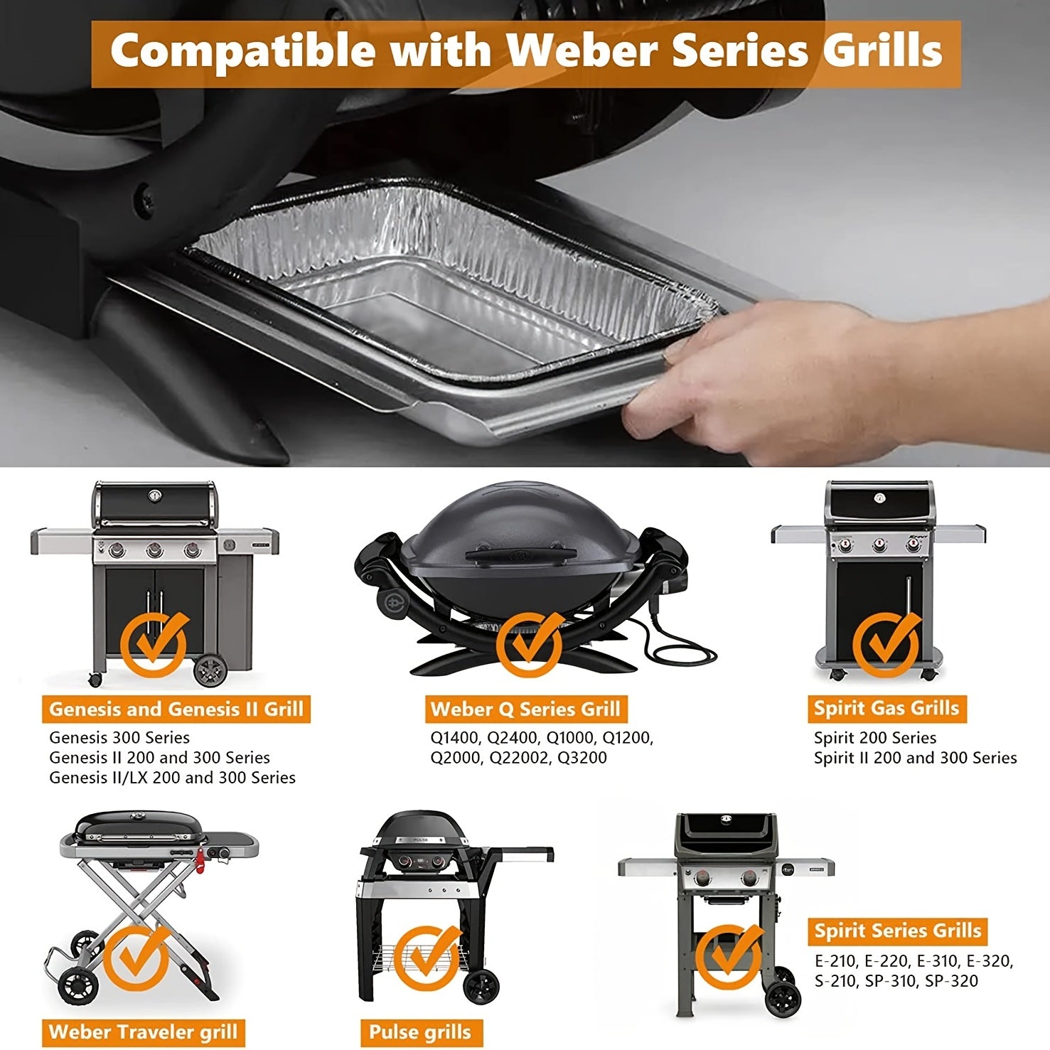 20 Disposable Aluminum Drip Pans for Gas and Charcoal Grills Outdoor BBQ