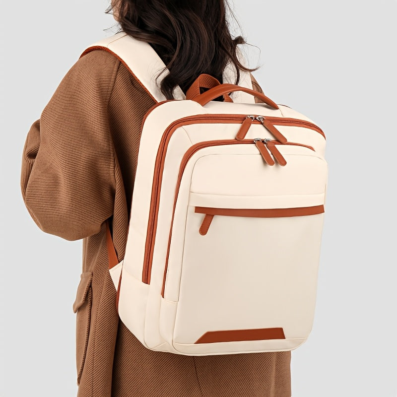 Outdoor Laptop Backpack with Wet Dry Separation for Travel and School Black