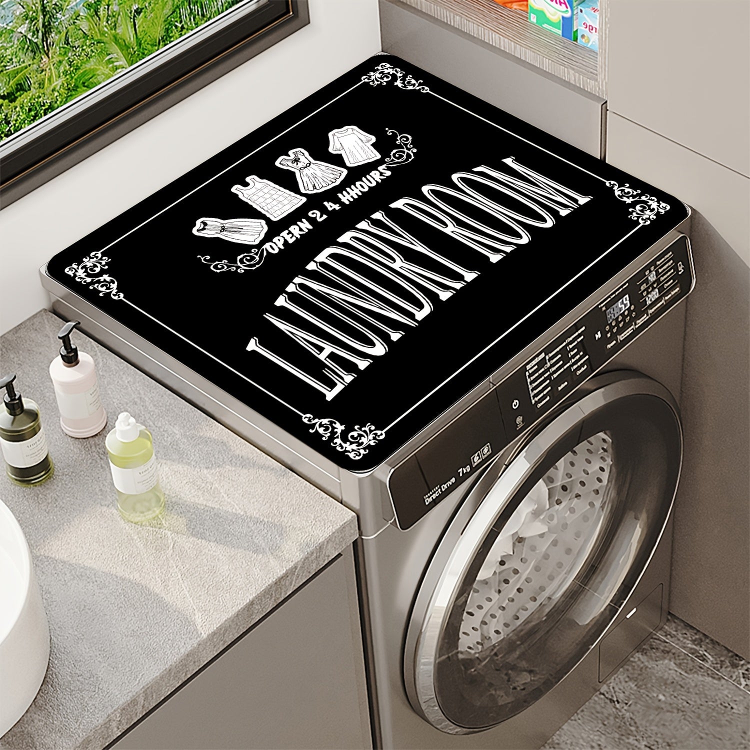 Voshinalar va quritgichlar uchun himoya qoplamasi, yuvish mashinalari va quritgichlar uchun quruq changga qarshi mato