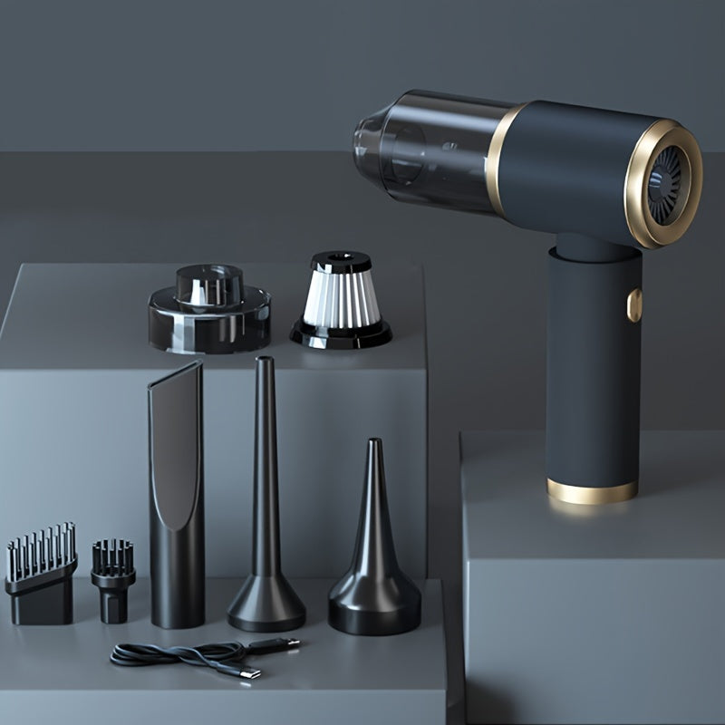 Qisqichbaqa uchun simsiz qo‘l yuvish tozalash qurilmasi 50W HEPA filtri USB bilan qayta zaryadlanadigan uy ofis sayohat uchun uy hayvonlari tuklari