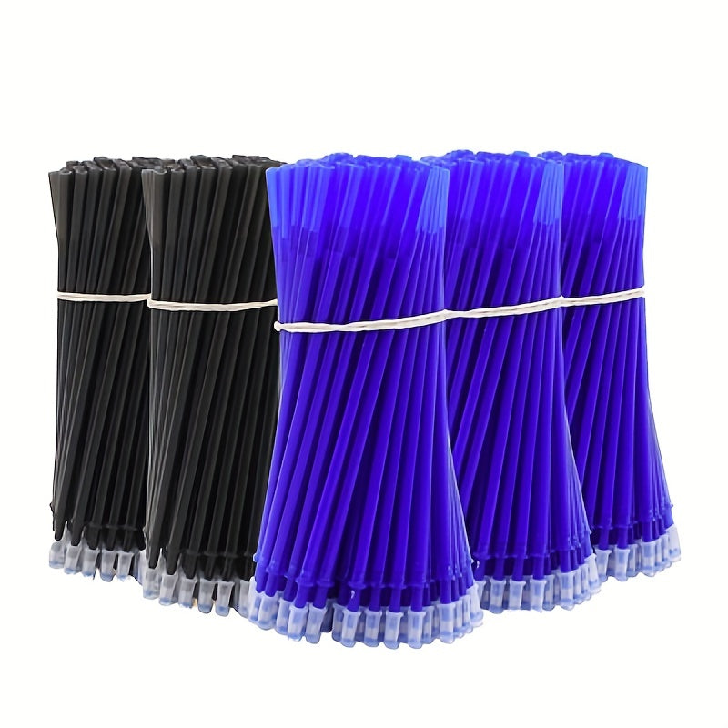 50 Erasable Gel Pen Refills 0.5mm Blue Ink Fine Tip for School Office