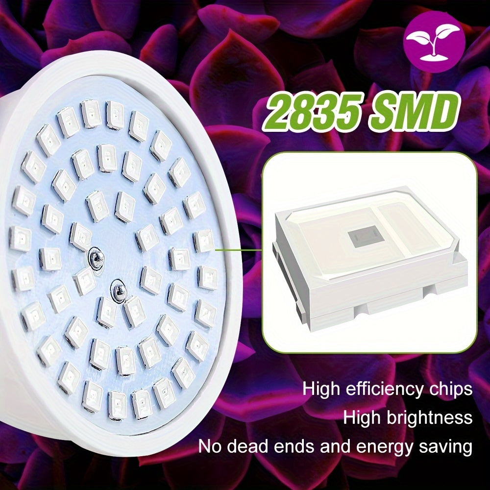 Full Spectrum Red LED Grow Light Bulb 220V E27 GU10 Indoor Plants Hydroponics Seedlings