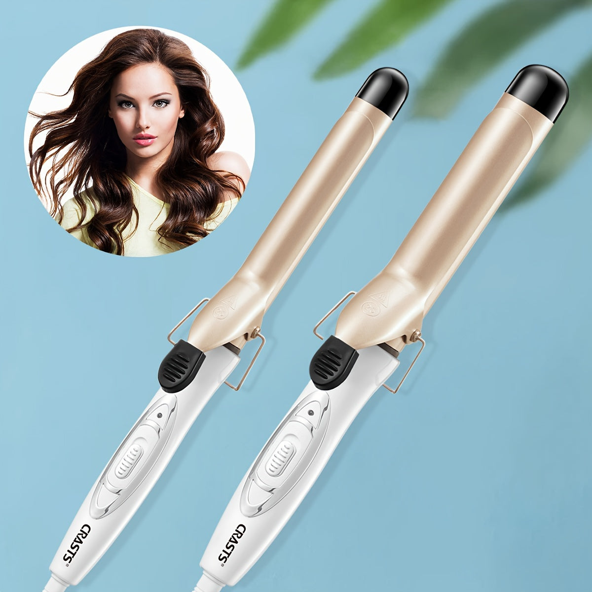 Negative Ion Hair Curler Volumizing Wand 32mm 25mm Dry Hair Automatic Curling