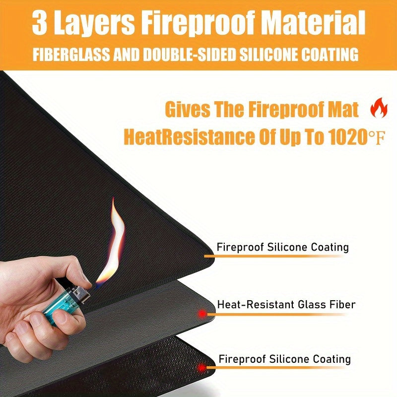 Ko'p funksiyali oshxona matosi, havo fritözlari, chuqur fritözlar va pechlar uchun issiqqa chidamli - kvartsa ish stolini himoya qiladi, ilg'or sintetik tolalar texnologiyasi bilan tayyorlangan, uyda pishirish uchun zaruriy aksessuar.