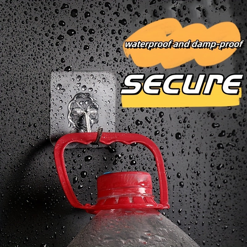 10/20/30 шт. прозрачных клеевых крючков для ванной, не требующих гвоздей. Многофункциональные и прочные утилитарные крючки.