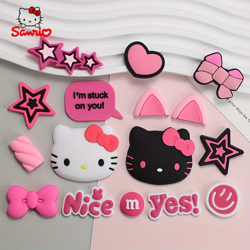 Unisex Soft Plastic Accessories DIY Patches Phone Case Hair Clips Water Bottle Decorations