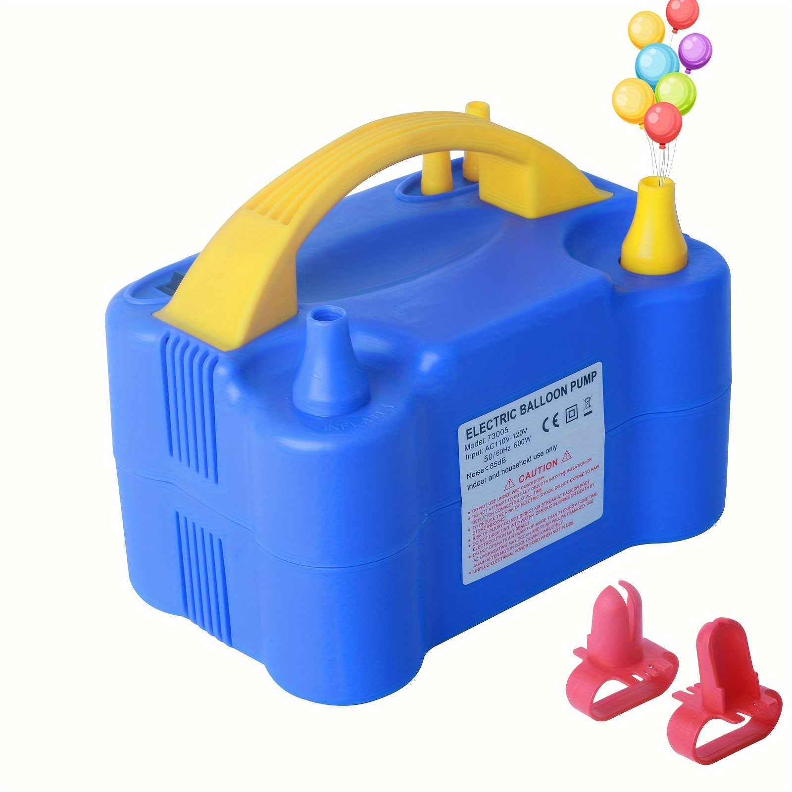 Electric Inflatable Air Pump for Holiday Balloons Wedding Decorations 220V Plug