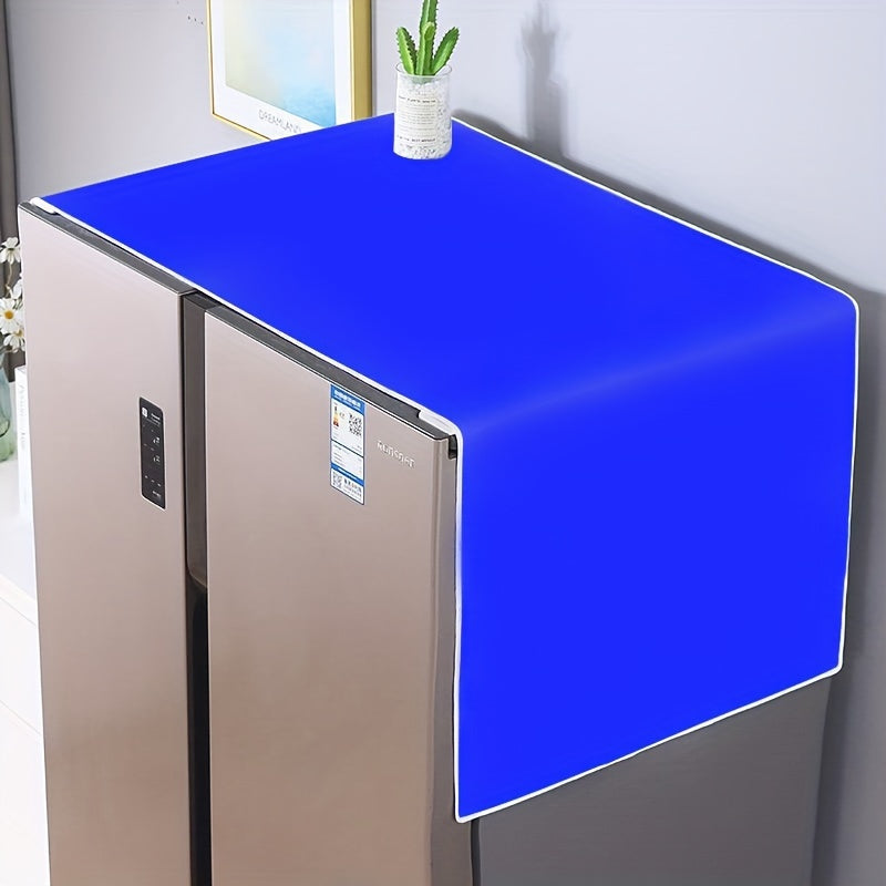 Funda para nevera de tela Oxford impermeable, a prueba de aceite, polvo y agua, para puertas simples o dobles