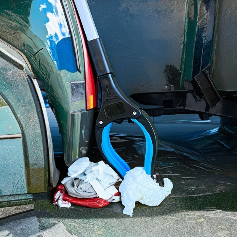 Atrof-muhitga e'tiborli sanitariya asbobi, bosimga javob beradigan, kuchga ta'sir qiladigan kengaytirilgan alyuminiy qotishmasi axlat klipi, vazn nazorati imkoniyatiga ega uy axlat yig'uvchi, bosimni sozlash mumkin bo'lgan va uzoq tutqichli axlat klipi