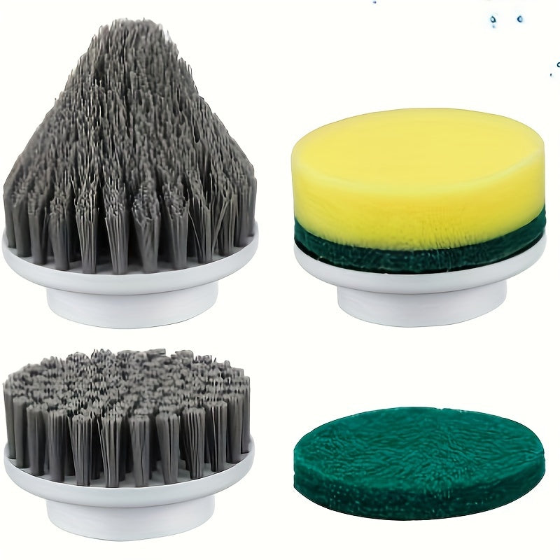 Electric Silicone Scrubber Brush for Kitchen Bathroom Tiles USB Powered Durable