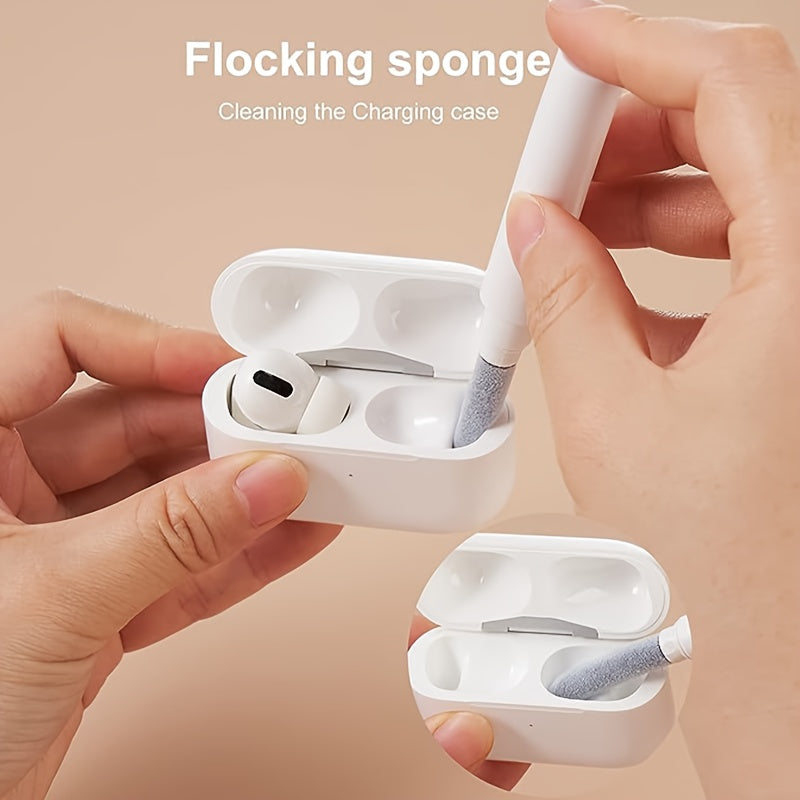 3-in-1 Multi-Function Cleaning Tool Set for Earplugs Headphones and Devices